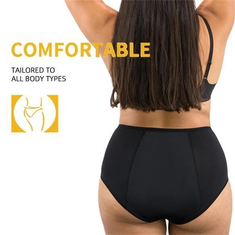 Buy 3 get 2 free 2025 New Upgrade High Waist Leak Proof Panties