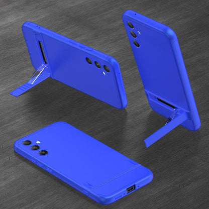 3 in 1 Full Protection Matte Invisible Bracket Phone Case For Samsung Galaxy A34 A54 5G