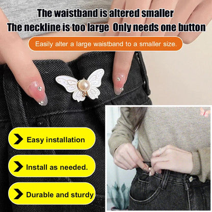 Removable Butterfly Waist Adjustment Buckle（Buy 1 Get 9 Free）