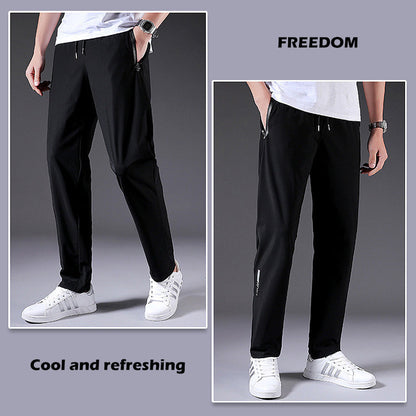 Plus Size Stretch Quick Dry Sweatpants for Men