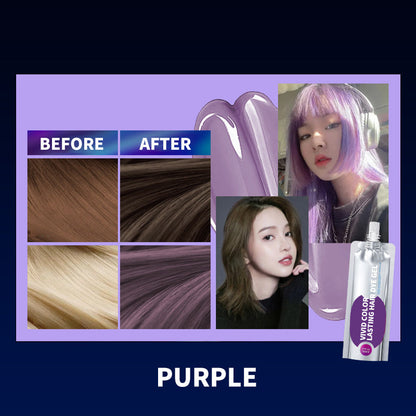 Vivid Color Lasting Hair Dye Gel