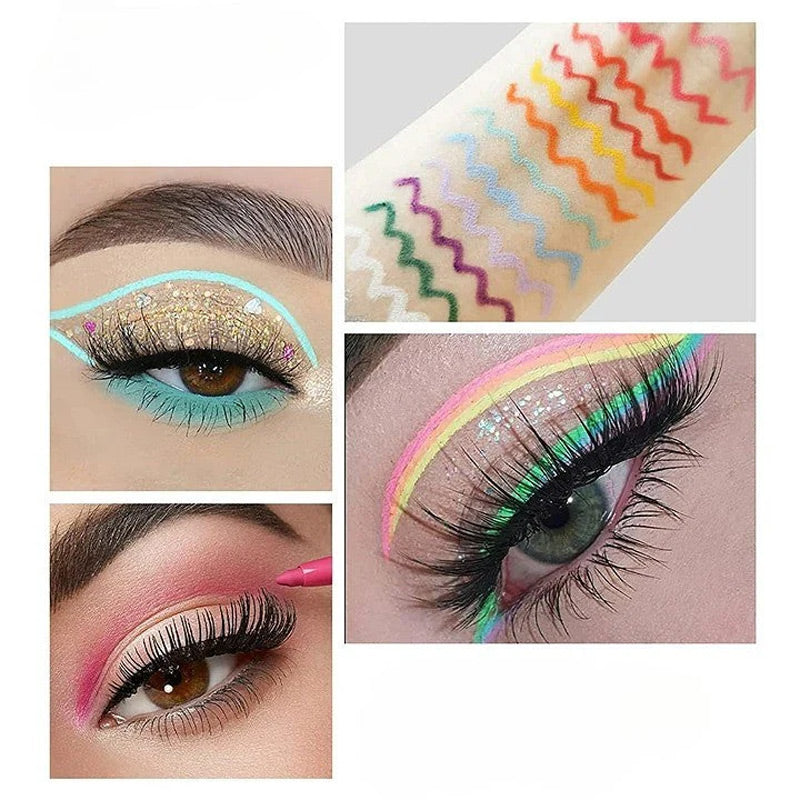 Multi-Color Waterproof Long-Lasting Eyeliner Pencil💋Clearance Sale