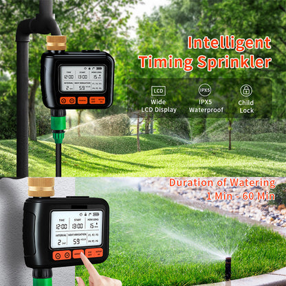 Large LCD Display Water Timer for Garden House（50% OFF）