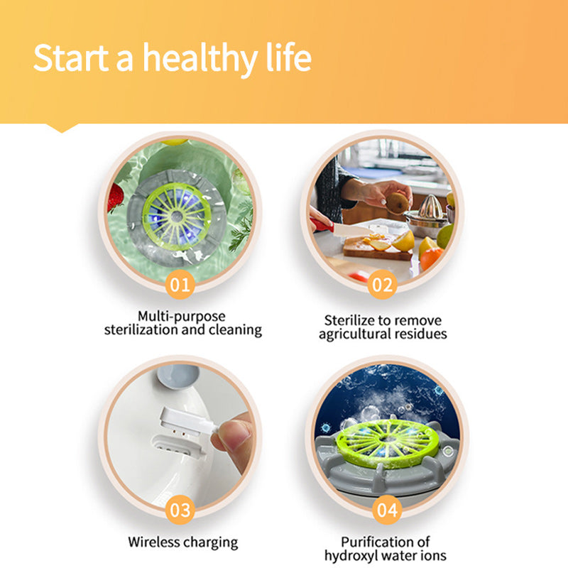 🍉🥬 Efficient Portable Fruit and Vegetable Washers Powerful Offer