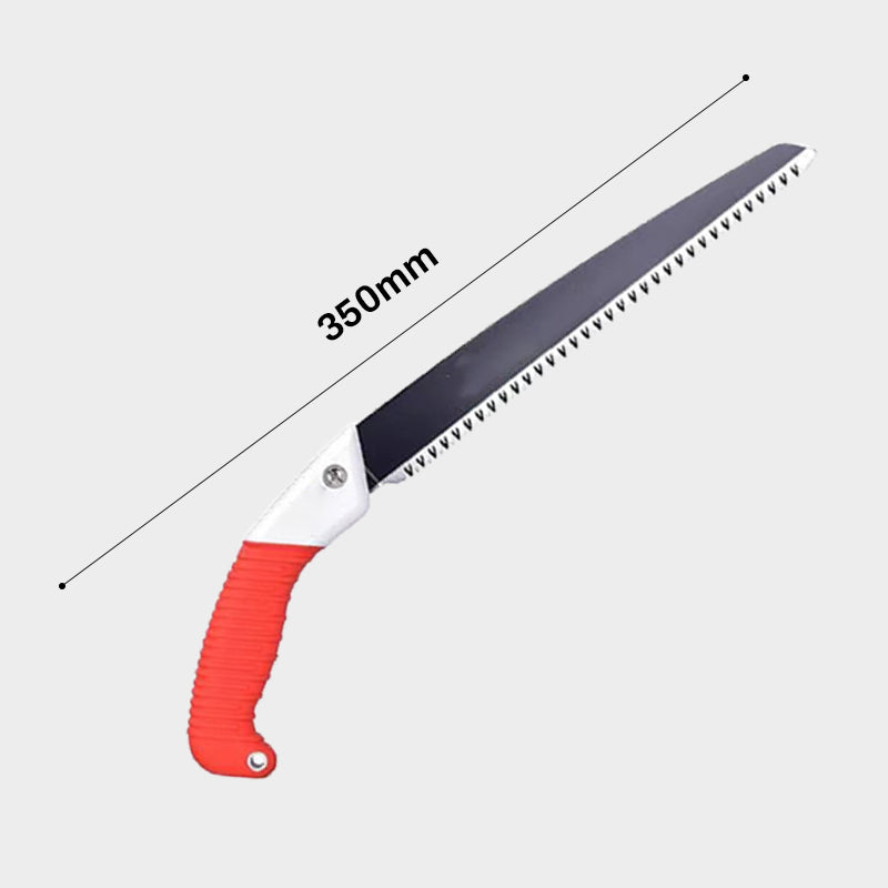 Lightweight and sharp universal pruning saw with sheath