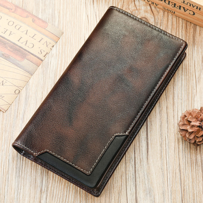 Men's Vintage Durable Long Wallet