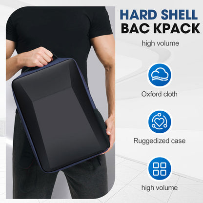 Large-Capacity Lightweight Hardshell Backpack