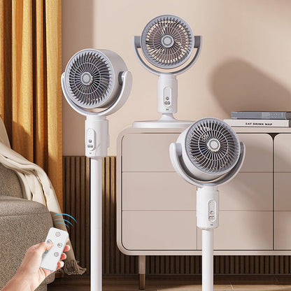 USB-Powered Silent Energy-Saving Airflow Floor Fan
