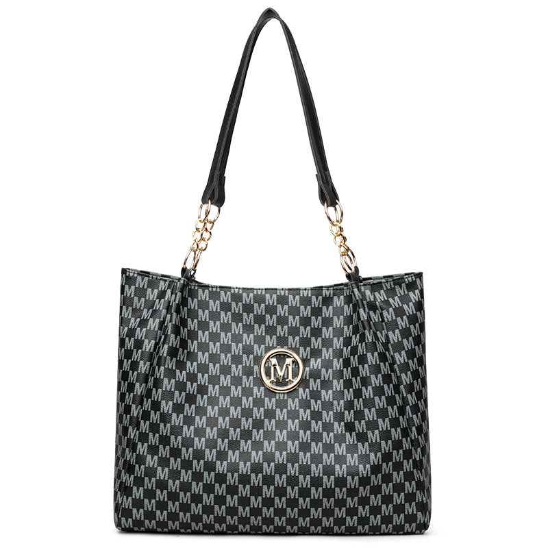 Women's Vintage Shoulder Tote Large Capacity, Lightweight & Stylish!